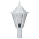 Turin Post Top - White Finish / B22 Turin Post Top - White Finish / B22